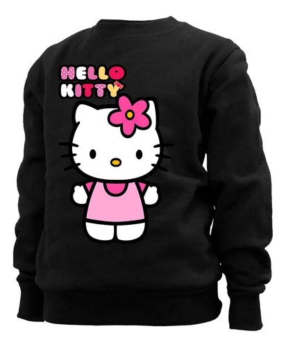 Buzo Algodón Felpa En 5 Diseños Hello Kitty  Varios Colores