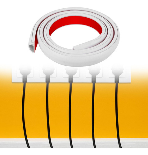 Ocultador De Cables Para Canalizaciones De Cables, 3 Metros,