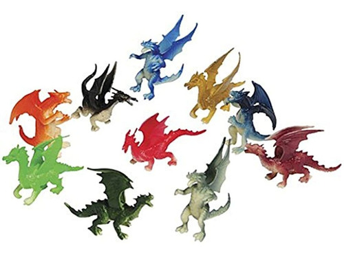 3 Docenas (36) Mini Dragon Juguete Figuras