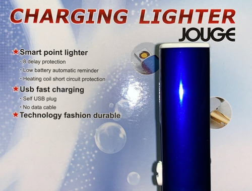 Por Mayor 10u Encendedor Electronico Usb Recargable Elegante