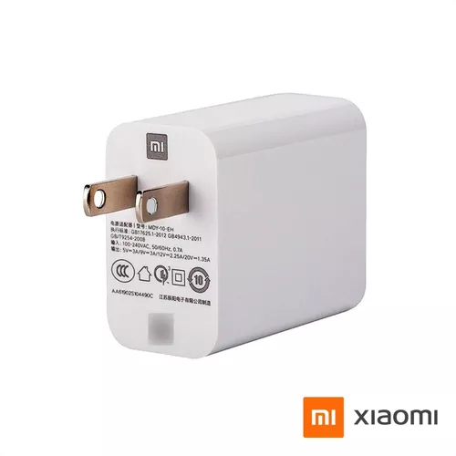 Xiaomi-cargador rápido Mi Original, adaptador de carga rápida con