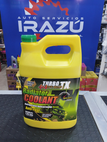 Refrigerante Off Road Turbo Tx Verde Galon 