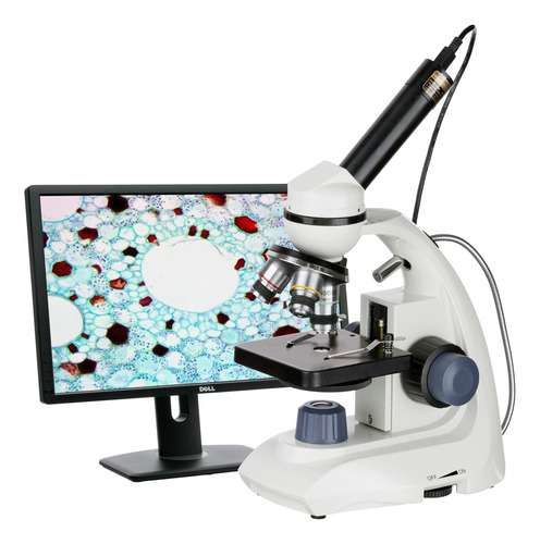 Amscope M170c-e 40x-x Microscopio Compuesto Portátil De Me.