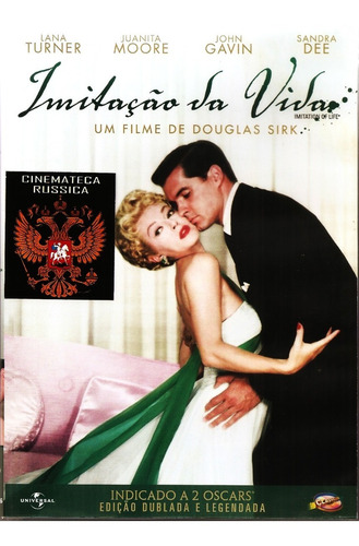 Dvd Imitação Da Vida, Lana Turner J.gavin Sandra Dee 1959 +
