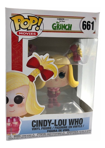 Cindy-lou Who 661 The Grinch Funko Pop Ruedestoy 