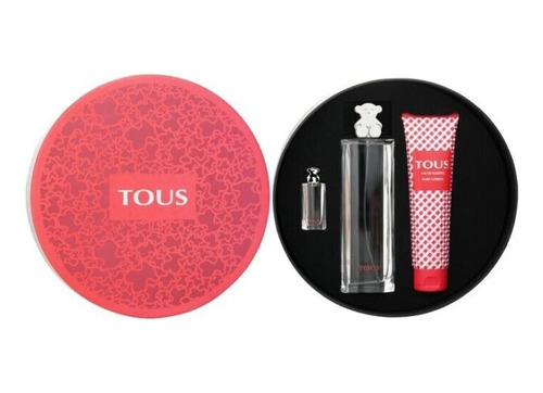 Set Tous Edt 90 Ml Para Dama 3 Piezas