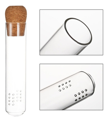 Db Infusor De Té Colador De Té De Vidrio Transparente Con