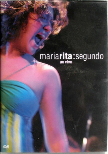Dvd - Maria Rita Segundo - Ao Vivo - Dvdpromo - Booklet