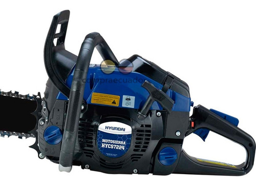 Hyundai Motosierra Motor Gasolina 24¨ 2 Tiempos 72cc 4.3 Hp