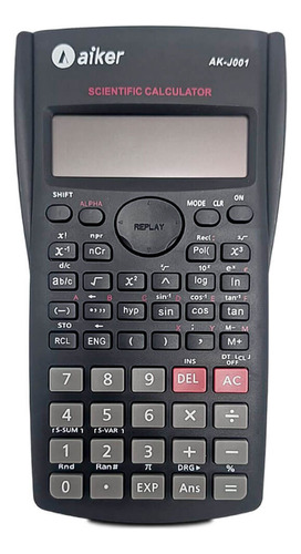 Calculadora Preta Científica 240 Funções Fx-82ms Estatística