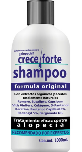 Shampoo Creceforte Anticaida Y Alopecia 1000ml