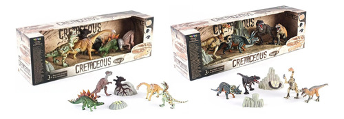 Set Dinosaurios 4 Figuras 14 Cm Playset Vs Modelos Juguete