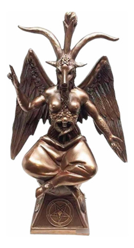 Figura Estatua Baphomet Satan Lucifer Original Wicccamexico