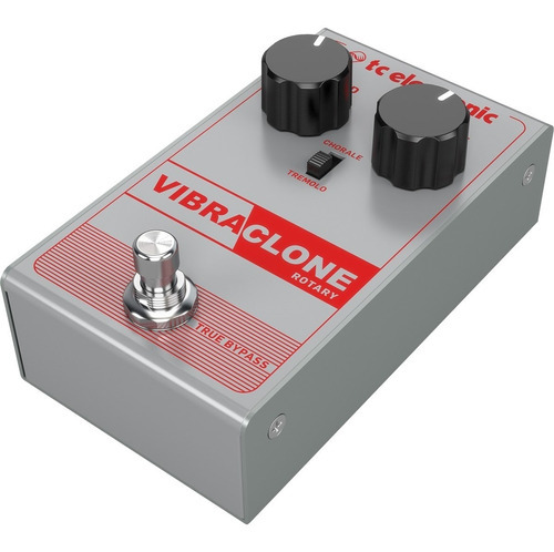 Tc Electronic Vibraclone Rotary Pedal True By Pass Color Gris