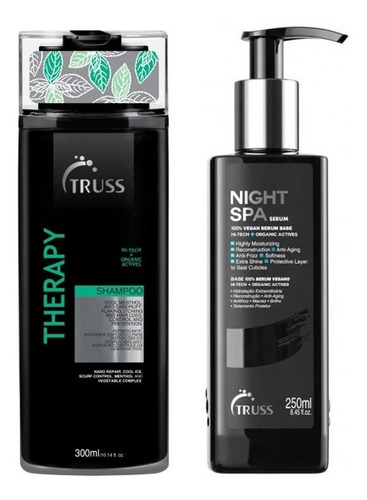 Kit Truss Shampo Therapy 300ml E Night Spa 250ml