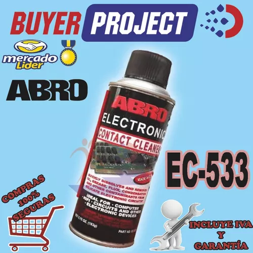 ABRO LIMPIA CONTACTOS ELECTRONICOS 5.75 EC533 - LCE – MAXCAR ECUADOR