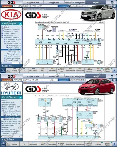 Disco Duro Información Automotriz Mitchell Alldata Diagramas