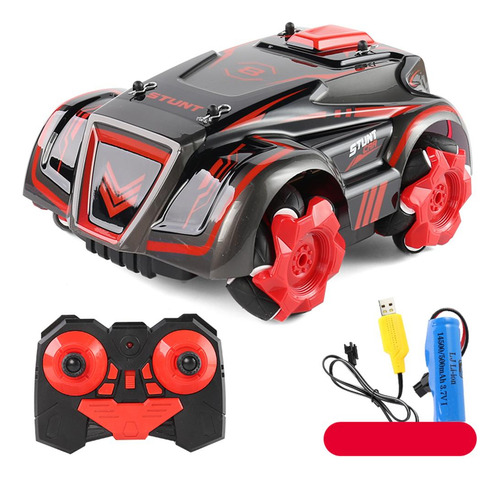Rc Stunt Car Control Remoto Rotación De 360 ° Recargable