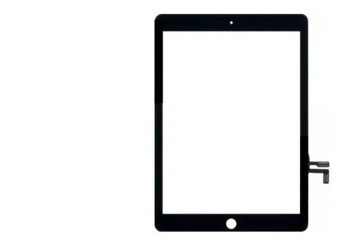 Imagem 1 de 1 de Tela Touch Vidro iPad Air A1474 A1475 A1476 A1479 9.7p Preto