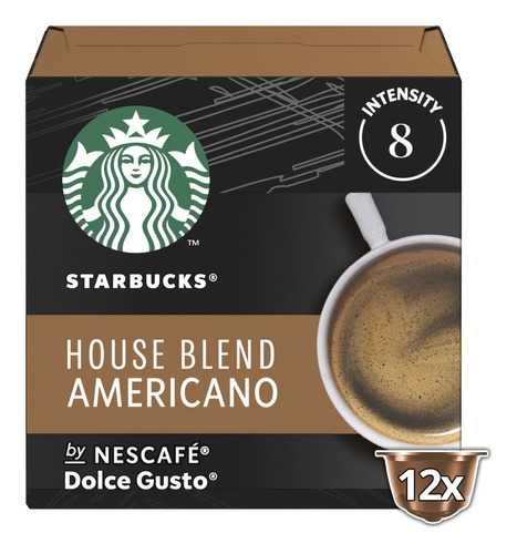 Starbucks Nescafé® Dolce Gusto® Americano 12 Cápsulas