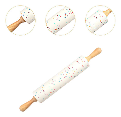Rolling Pin Para Hornear Rodillo Multifunción Utensilios De