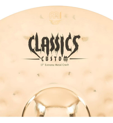 Platillo Meinl Crash Classics Custom Metal 17 Cc17emc-b