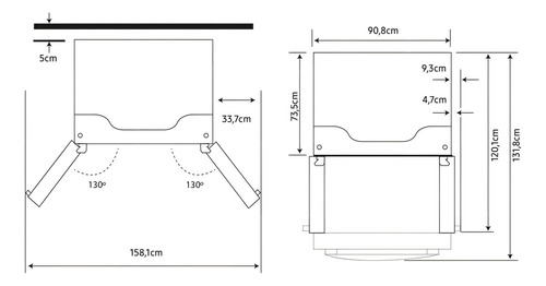 Geladeira Samsung RF27CG541 French Door Rf27 All Around Cooling Inox Cor Inox look