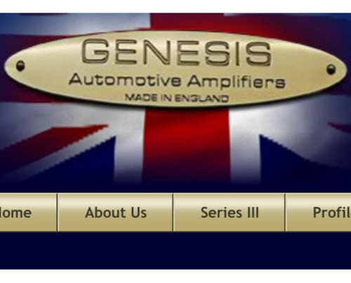 Amplificador Genesis Profile Sub Made In England