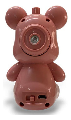 Vibrador Recarregável Design De Urso 2 Modos De Vibração