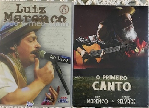 Dvd - Luiz Marenco - 02 Dvds