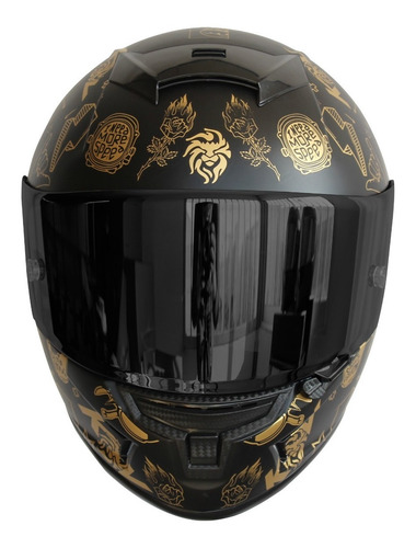 Casco Kov Aircut Smash Integral Certificado Dot Colores
