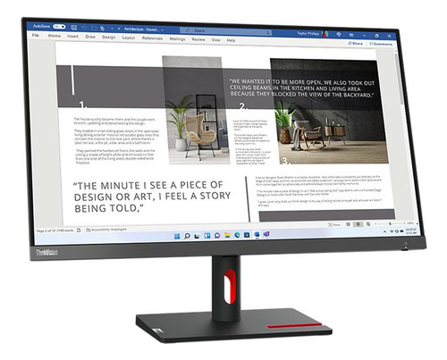 Lenovo Thinkvision S27i-30 Color Negro