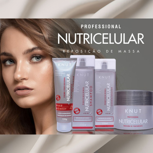 Nutricelular Reposição Massa Regenerador Finalização Brilho