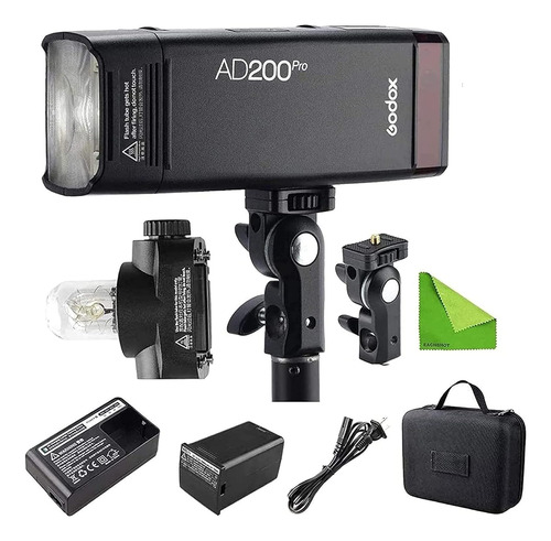 Godox Ad200 Pro  200w - 2.4ghz - Flash Strobe