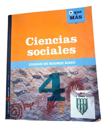  Ciencias Sociales 4 Más Que Más Caba - Edelvives