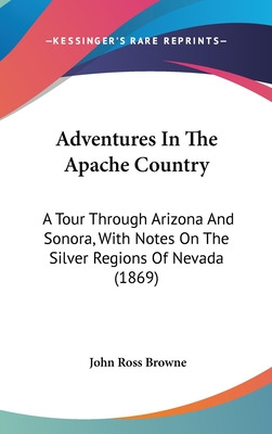 Libro Adventures In The Apache Country: A Tour Through Ar...