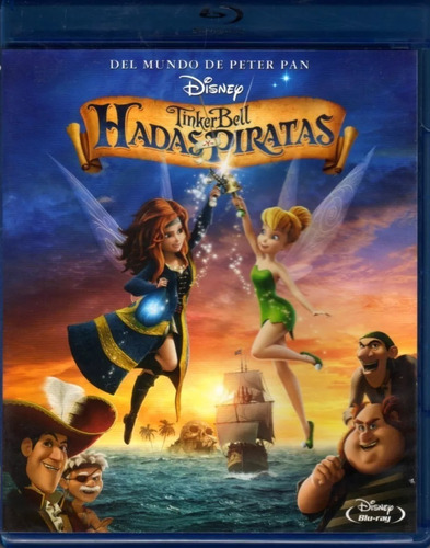 Tinkerbell Hadas Y Piratas Disney Bluray Original Nuevo Imp