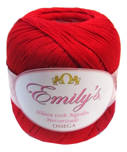  Hilaza Emily's Omega 100% Algodón (2 Bolas150g) Elige Color