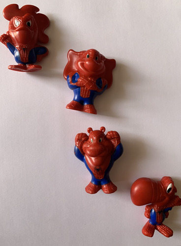 Colección 4 Figuras Completa Spiderman- Kelloggs Originales (Usado)