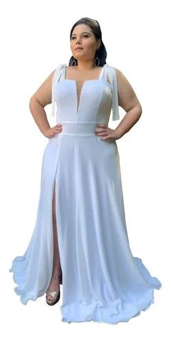 Vestidos de noiva plus size hotsell mercado livre