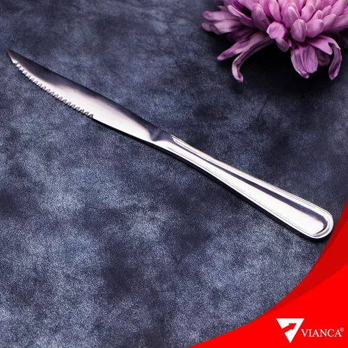 Cuchillo Para Mantequilla Vianca 12 Pz. Acero Inox. Aurora