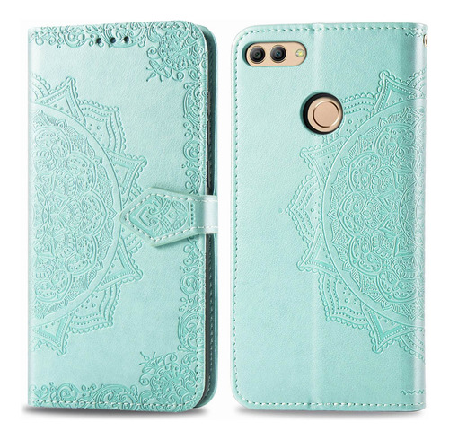 Funda Con Tapa Tipo Cartera Sd60 Para Huawei Y9 2018/ Enjoy