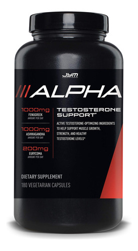 Apoyo De Testosterona Alfa Jym | Vitalidad Masculina, Optimi