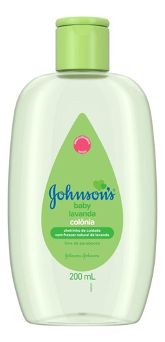 Colônia Johnsons Baby Lavanda 200ml