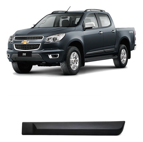 Bagueta Puerta Trasera Izquierda Chevrolet S10 2015 Adhes