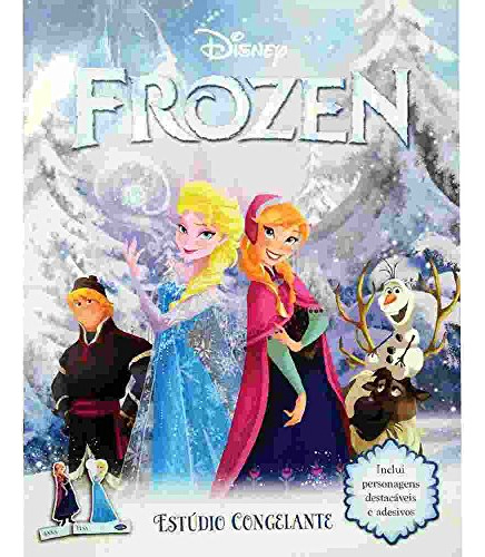 Libro Disney Frozen Estudio Congelante De Disney Dcl