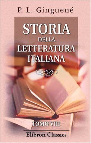Libro: Storia Della Letteratura Italiana: Tomo 8 (italian Ed