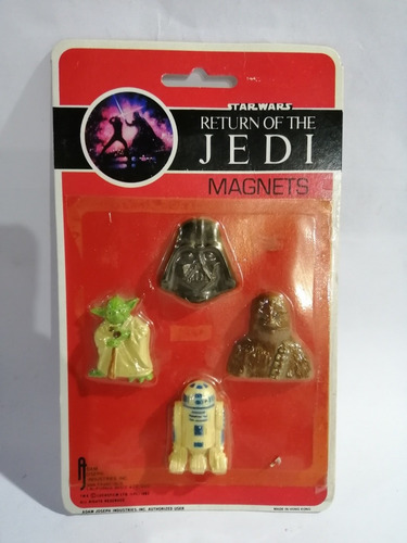 Star Wars Vintage Imanes Return Of The Jedi 1983 (Usado)