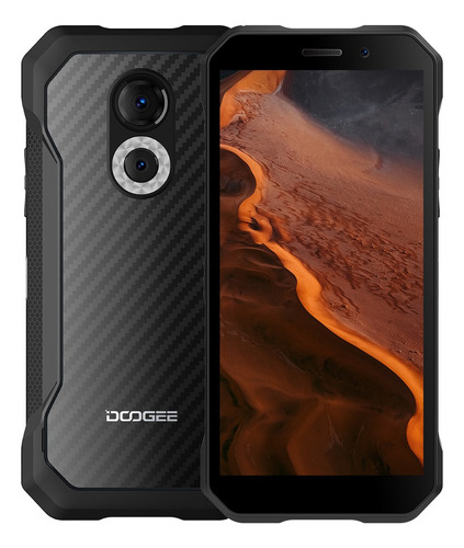 Doogee S61 Refuerza El Teléfono Móvil 6.0 Cámara De Visión Nocturna 20mp 5180mah Batería Android 12 Diseño De Tapa Trasera Múltiple Teléfono Móvil