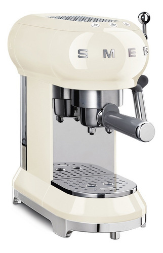 Cafetera Smeg 50's Retro Style ECF01 automática cream expreso 110V